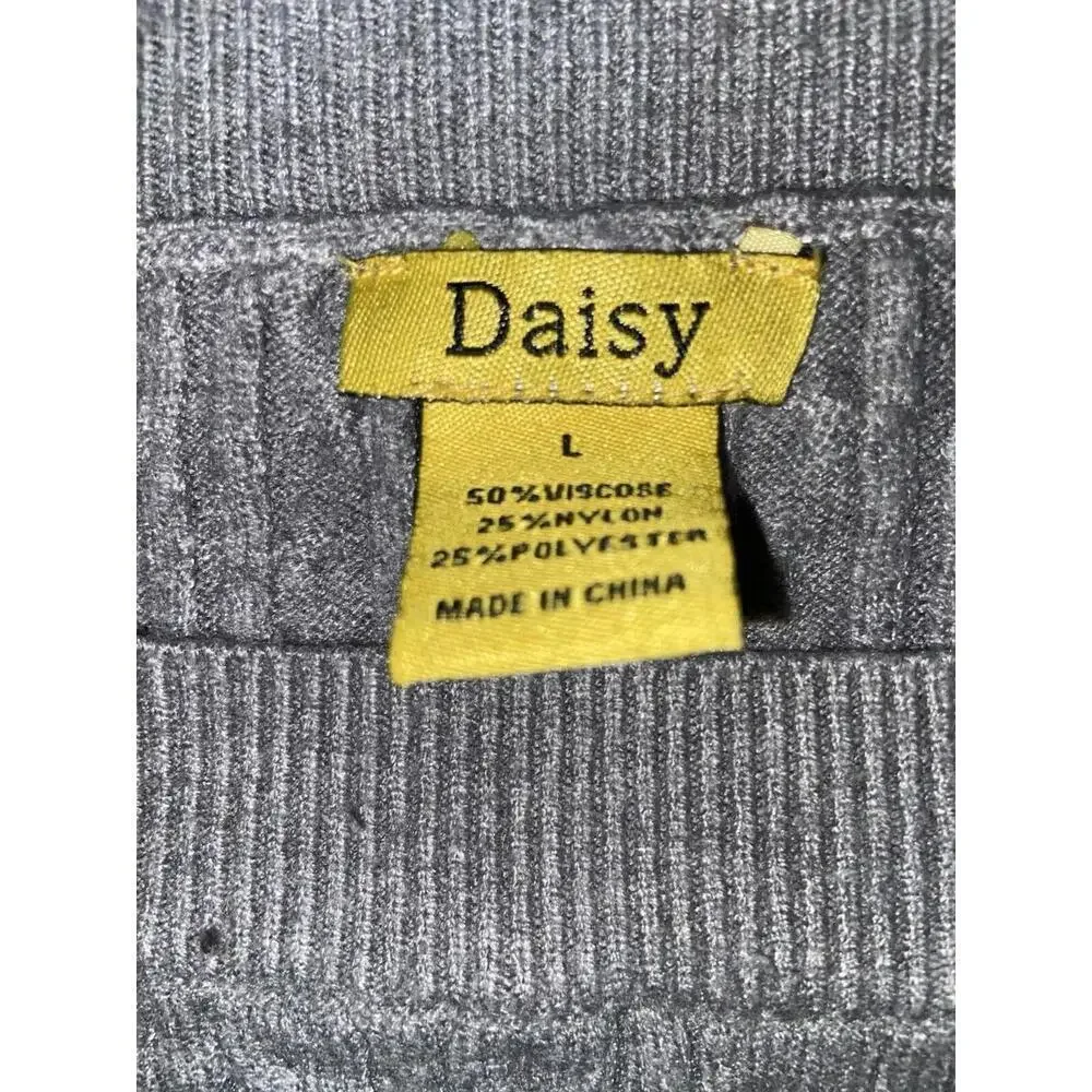 Daisy Short Sleeve Button Up Colorful Striped Shirt XL Sweater L Hoodie M Lot - Picture 14 of 16